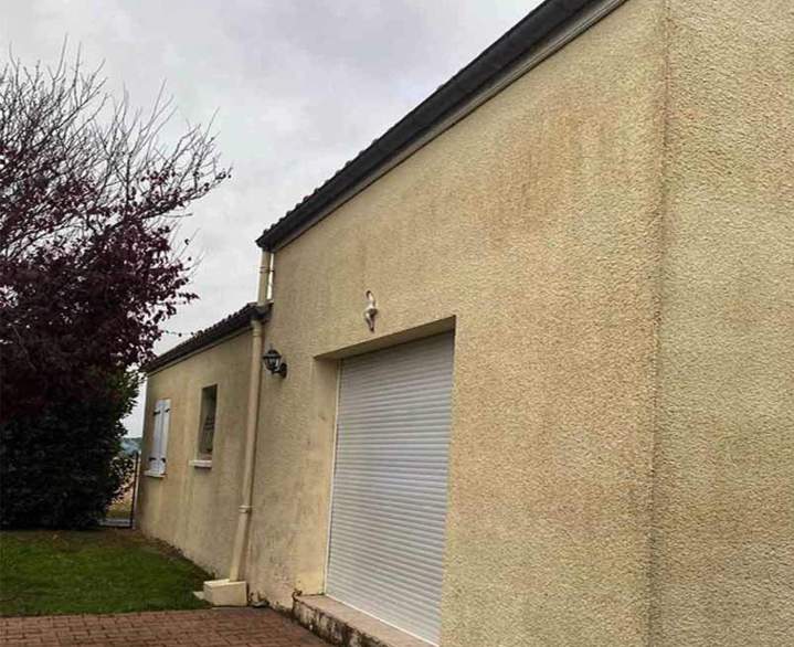 Démoussage de façade Poitou Charentes