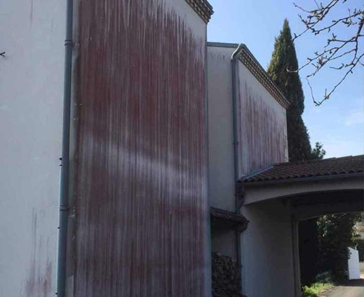 Démoussage de façade Poitou Charentes