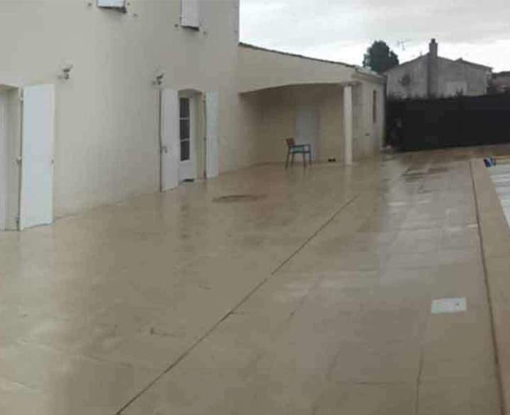 Démoussage de terrasse Poitou Charentes