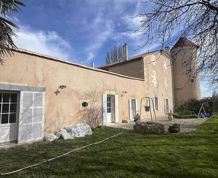 Façade maison Poitou Charentes