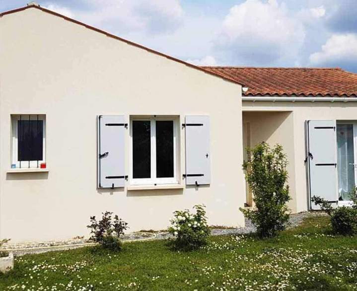 Façade maison Poitou Charentes