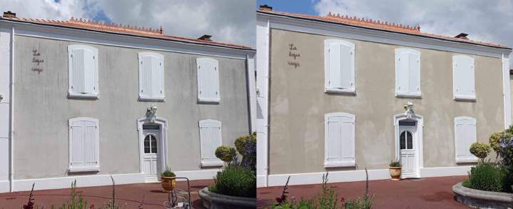 Nettoyage de murs extérieurs Poitou-Charentes