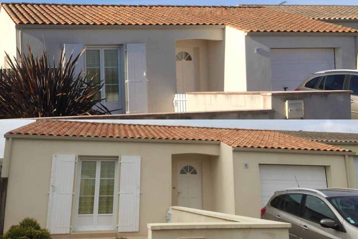 Nettoyage façade professionnel Poitou-Charentes