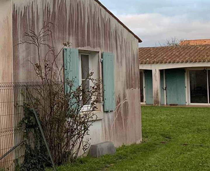 Nettoyage haute pression façade Poitou Charentes