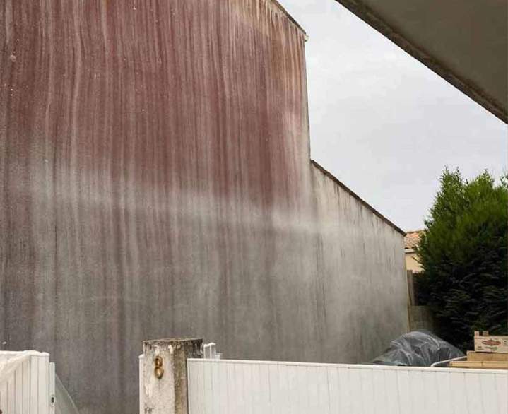 Nettoyage haute pression façade Poitou Charentes