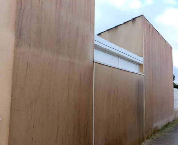 Traitement anti mousse façade Poitou Charentes